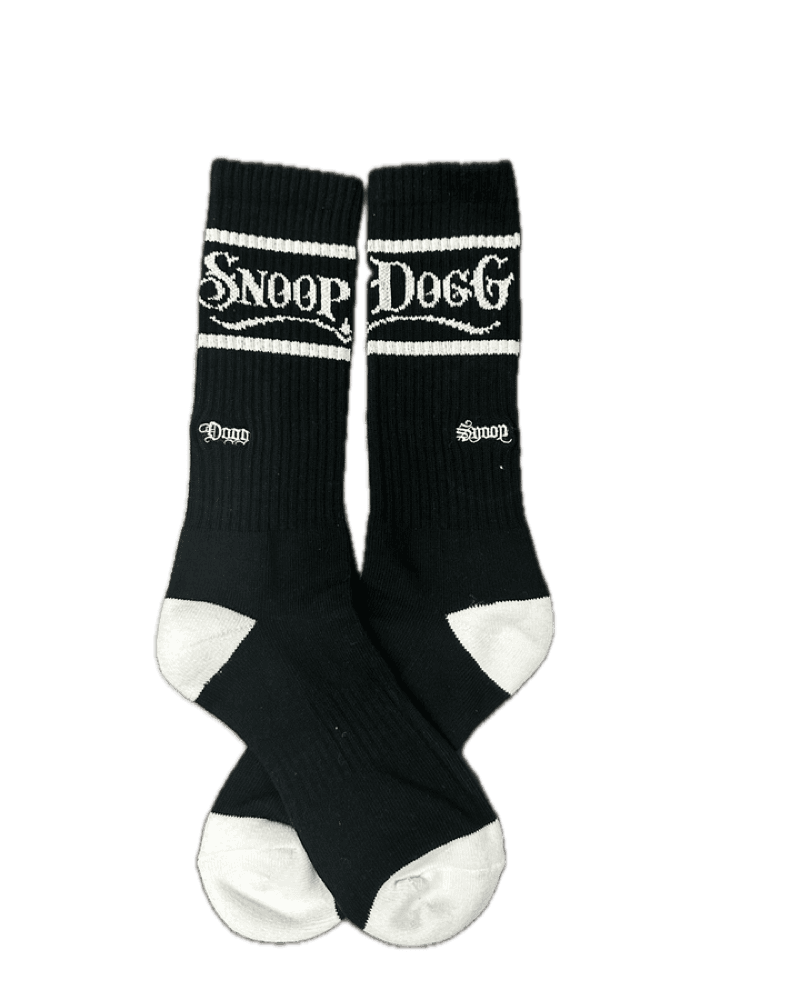Snoop Dogg official embroidered crew socks