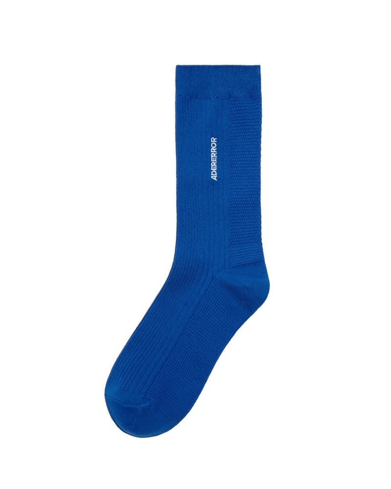 Three textures in one crew sock